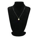 ノンブランド NON BRAND ハート ダイヤモンド 0.25ct イエローゴールド K18YG ダイヤモンド ペンダントトップ 750 18K ネックレストップ ペンダントヘッド