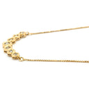 ノンブランド NON BRAND ダイヤモンド 0.30ct ペンダント イエローゴールド K18YG ダイヤモンド ネックレス 750 18K 7P 7粒 7石 ブリリアントカット