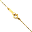 ノンブランド NON BRAND ダイヤモンド 0.30ct ペンダント イエローゴールド K18YG ダイヤモンド ネックレス 750 18K 7P 7粒 7石 ブリリアントカット