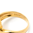 ノンブランド NON BRAND ダイヤ イエローゴールド K18YG ダイヤモンド リング 指輪 1.0ct メレ パヴェ 15P 15石 15粒 ブリリアントカット イエローゴールド YG Au750 18K 18金 ツイスト 12号