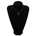 ノンブランド NON BRAND コンビカラー ダイヤ ペンダント シルバー×イエローゴールド×ピンクゴールド K18YG K18PG Pt900 ダイヤモンド ネックレス Au750 18K×Pt 18金 ダイヤモンド10P 10粒 ウェーブ型 ボールチェーン