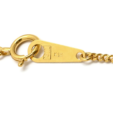 ノンブランド NON BRAND ダイヤ ペンダント イエローゴールド K18YG ダイヤモンド ネックレス Au750 18K 18金 5P 5石 5粒 ゴールドバー