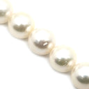 ノンブランド NON BRAND 8mm パール ペンダント パールホワイト パール シルバー ネックレス 真珠 あこや アコヤ ホワイト 白 silver 44cm 一連 ワンタッチ クラスプ 花形