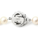 ノンブランド NON BRAND パール 7.0mm パールホワイト シルバー パール ネックレス あこや アコヤ 真珠 silver シルバー 1連 ラウンドシェイプ サイドノット