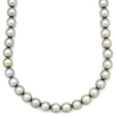 ノンブランド NON BRAND パール 8mm シルバーグレイ シルバー パール ネックレス あこや アコヤ 真珠 silver シルバー 1連 ラウンドシェイプ ワンノット