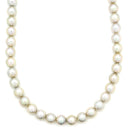 ノンブランド NON BRAND 7mm パール ペンダント グレー×シルバー パール シルバー ネックレス 真珠 アコヤ あこや シルバーグレイ 灰色 一連 アコヤ真珠 43.5cm ラウンドシェイプ