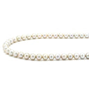 ノンブランド NON BRAND 7mm パール ペンダント グレー×シルバー パール シルバー ネックレス 真珠 アコヤ あこや シルバーグレイ 灰色 一連 アコヤ真珠 43.5cm ラウンドシェイプ