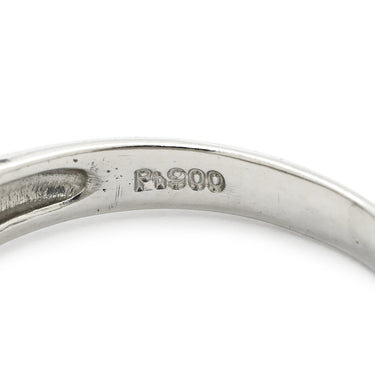 ノンブランド NON BRAND ダイヤモンド 0.28ct プラチナシルバーXイエローゴールド Pt900 K18YG ダイヤモンド リング 指輪 18K 750 YG プラチナ コンビ ダイア 18.5号