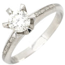 ノンブランド NON BRAND ダイヤモンド 0.56ct 立爪 プラチナシルバー Pt850 ダイヤモンド リング 指輪 1石 1粒 プラチナ ブリリアントカット 13.5号