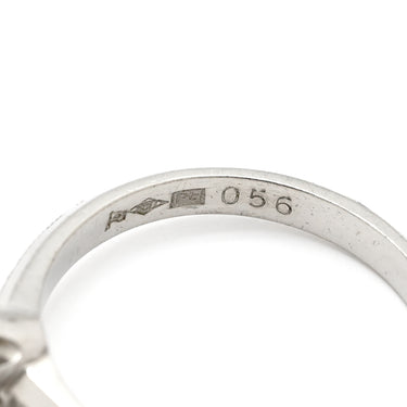 ノンブランド NON BRAND ダイヤモンド 0.56ct 立爪 プラチナシルバー Pt850 ダイヤモンド リング 指輪 1石 1粒 プラチナ ブリリアントカット 13.5号