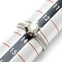 ノンブランド NON BRAND ダイヤモンド 0.56ct 立爪 プラチナシルバー Pt850 ダイヤモンド リング 指輪 1石 1粒 プラチナ ブリリアントカット 13.5号
