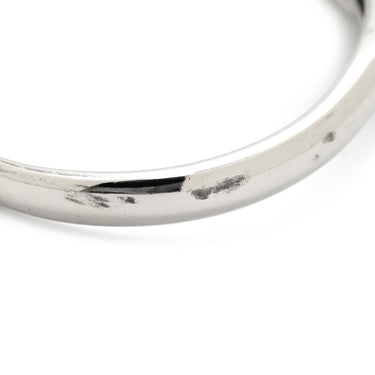 ノンブランド NON BRAND ブルーサファイア 0.81ct ダイヤモンド プラチナシルバー Pt850 サファイア ダイヤモンド リング 指輪 青 ブルー Pt850 オーバルミックスカット 1石 14号