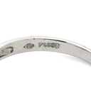 ノンブランド NON BRAND ブルーサファイア 0.81ct ダイヤモンド プラチナシルバー Pt850 サファイア ダイヤモンド リング 指輪 青 ブルー Pt850 オーバルミックスカット 1石 14号