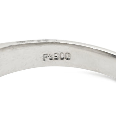 ノンブランド NON BRAND ブルーサファイア 0.66ct ダイヤ 0.28ct ブルー×プラチナシルバー Pt900 サファイア ダイヤモンド リング 指輪 青 Pt900 プラチナ オーバル ヘイロー 花 10号