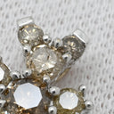 ノンブランド NON BRAND ダイヤモンド 1.00ct ホワイトゴールド K18WG ダイヤモンド ペンダントトップ ベア クマ アニマル 18金 18K 750 WG 8粒 8石 ブリリアントカット ネックレストップ