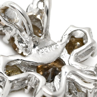ノンブランド NON BRAND ダイヤモンド 1.00ct ホワイトゴールド K18WG ダイヤモンド ペンダントトップ ベア クマ アニマル 18金 18K 750 WG 8粒 8石 ブリリアントカット ネックレストップ