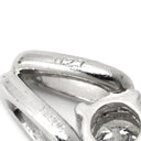 ノンブランド NON BRAND ダイヤ 0.27ct プラチナシルバー Pt900 ダイヤモンド ペンダントトップ 1P 1粒 1石 ブリリアントカット ネックレストップ Pt900 プラチナ V字