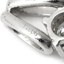 ノンブランド NON BRAND ダイヤ 0.27ct プラチナシルバー Pt900 ダイヤモンド ペンダントトップ 1P 1粒 1石 ブリリアントカット ネックレストップ Pt900 プラチナ V字