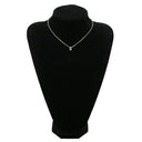 ノンブランド NON BRAND ダイヤ 0.27ct プラチナシルバー Pt900 ダイヤモンド ペンダントトップ 1P 1粒 1石 ブリリアントカット ネックレストップ Pt900 プラチナ V字