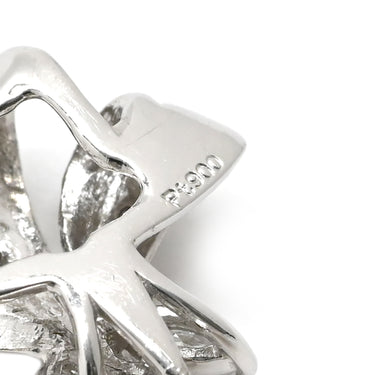 ノンブランド NON BRAND パール ダイヤ 0.22ct パールホワイト×プラチナシルバー Pt900 パール ダイヤモンド ペンダントトップ 白蝶養殖真珠 ネックレスヘッド オフラウンドシェイプ