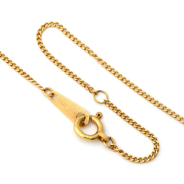 ノンブランド NON BRAND ダイヤモンド 0.22ct ペンダント イエローゴールド K18YG ダイヤモンド ネックレス 750 18K ブリリアントカット 花 フラワーモチーフ