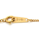 ノンブランド NON BRAND ダイヤモンド 0.22ct ペンダント イエローゴールド K18YG ダイヤモンド ネックレス 750 18K ブリリアントカット 花 フラワーモチーフ