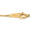ノンブランド NON BRAND ダイヤモンド 0.22ct ペンダント イエローゴールド K18YG ダイヤモンド ネックレス 750 18K ブリリアントカット 花 フラワーモチーフ