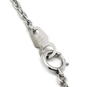 ノンブランド NON BRAND プラチナシルバー Pt900 ダイヤモンド Pt850（チェーン） エメラルド ネックレス Pt900×Pt850 コンビ ダイヤ 0.32ct エメラルド プラチナム ペンダント