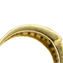 ノンブランド NON BRAND ダイヤ 0.50ct イエローゴールド K18YG ダイヤモンド リング 指輪 18K Au750 YG デザインリング 17.5号