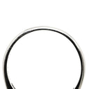 ノンブランド NON BRAND ダイヤ 0.31ct プラチナシルバー Pt900 ダイヤモンド リング 指輪 Pt900 プラチナ パヴェ メレ 2列 2重 V字デザイン Vライン テーパーバゲット 13号
