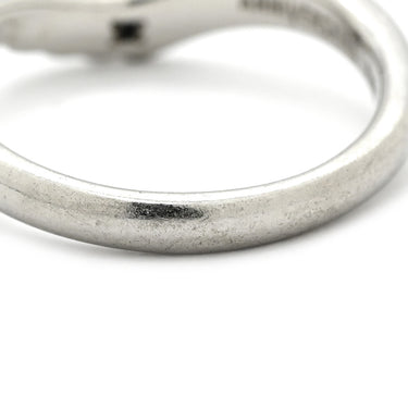 ノンブランド NON BRAND ダイヤモンド 0.06ct リング プラチナシルバー Pt950 ダイヤモンド リング 指輪 1P 1粒 1石 プラチナ デザインリング 名前入り 7.5号