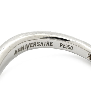 ノンブランド NON BRAND ダイヤモンド 0.06ct リング プラチナシルバー Pt950 ダイヤモンド リング 指輪 1P 1粒 1石 プラチナ デザインリング 名前入り 7.5号