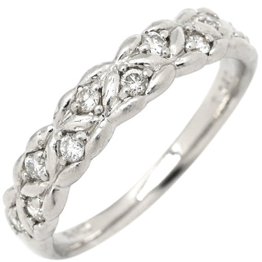 ノンブランド NON BRAND ダイヤモンド 0.20ct リング プラチナシルバー Pt900 ダイヤモンド リング 指輪 10P 10粒 10石 一文字 ブリリアントカット プラチナ 12号