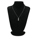 ノンブランド NON BRAND ダイヤモンド 0.62ct ホワイトゴールド K18WG ダイヤモンド ペンダントトップ ツイスト 18金 18K 750 WG 3粒 3石 ブリリアントカット ネックレストップ