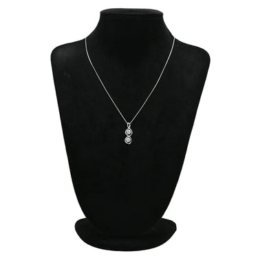 ノンブランド NON BRAND ダイヤモンド 0.62ct ホワイトゴールド K18WG ダイヤモンド ペンダントトップ ツイスト 18金 18K 750 WG 3粒 3石 ブリリアントカット ネックレストップ