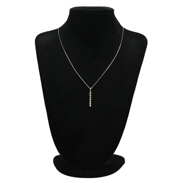 ノンブランド NON BRAND ダイヤモンド 0.68ct 7連 7石 イエローゴールド K18YG ダイヤモンド ペンダントトップ ネックレストップ 7P 7粒 ドロップ 18金 750 YG