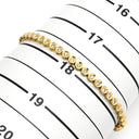 ノンブランド NON BRAND テニスブレスレット 1.0ct ダイヤモンド イエローゴールド K18YG ダイヤモンド ブレスレット