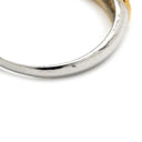ノンブランド NON BRAND ダイヤモンド 0.21ct プラチナシルバーXイエローゴールド K18YG Pt900 ダイヤモンド リング 指輪 5石 5粒 ブリリアントカット 18K 750 YG プラチナ コンビ ダイア 10号