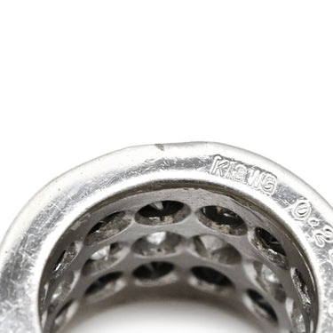 ノンブランド NON BRAND ダイヤ ネックレストップ ブラック×ホワイトゴールド K18WG ブラックダイヤモンド ホワイトダイヤモンド ペンダントトップ Au750 18K 18金 WG パヴェセッティング