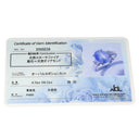 ノンブランド NON BRAND スターサファイア 4.73ct ダイヤ 0.13ct ブルー×プラチナシルバー Pt850 サファイア ダイヤモンド リング 指輪 青 ブルー Pt850 プラチナ オーバルカボション 11号