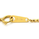 ノンブランド NON BRAND スウィング オーバルモチーフ ダイヤペンダント イエローゴールド K18YG ダイヤモンド ネックレス Au750 18K 18金 フラワー 花