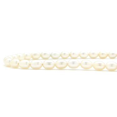 ノンブランド NON BRAND パール ペンダント パールホワイト パール シルバー ネックレス 真珠 一連 淡水パール シルバー 43cm バロックシェイプ