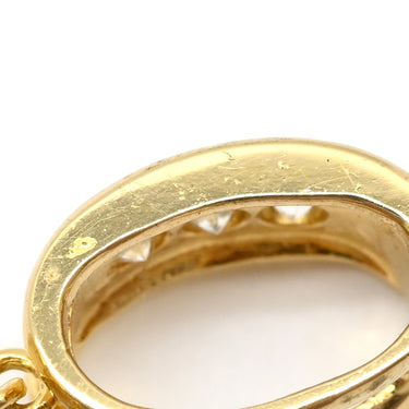 ノンブランド NON BRAND パール ダイヤ 0.10ct パールホワイト×イエローゴールド K18YG パール ダイヤモンド ペンダントトップ ネックレストップ 白蝶パール ホワイトパール 真珠 18K YG 750