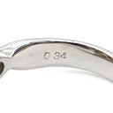 ノンブランド NON BRAND 白蝶パール 13.7mm ダイヤ パールホワイトXプラチナシルバー Pt900 パール ダイヤモンド リング 指輪 1P 1粒 大粒 真珠 Pt900 ラウンドシェイプ 10号
