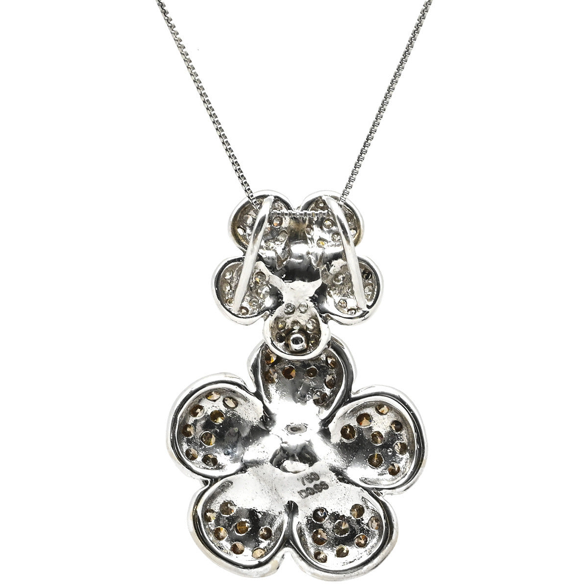 ノンブランド NON BRAND ダイヤ ペンダント ホワイトゴールド