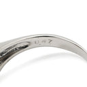 ノンブランド NON BRAND ブラックオパール 2.62ct ダイヤモンドリング プラチナシルバー Pt900 オパール ダイヤモンド リング 指輪 オーバルカボションカット 1石 1粒 マルチカラー 遊色 18号