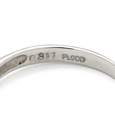 ノンブランド NON BRAND ダイヤ リング プラチナシルバー Pt900 ダイヤモンド リング 指輪 0.311ct 3粒 3石 ダイヤモンド 指輪 プラチナム PT 900 12.5号