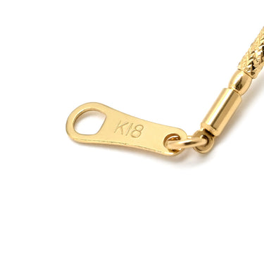 ノンブランド NON BRAND オパール ペンダント パールホワイト×オレンジ×イエローゴールド K18YG ダイヤモンド オパール ホワイトマザーオブパール サファイア ペリドット ネックレス ダイヤ シェル マルチストーン 花 フワラー フィーレチェーン