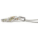 ノンブランド NON BRAND ダイヤモンド 0.50ct ペンダント ホワイトゴールド K18WG ダイヤモンド ネックレス 750 18K WG 花 枝 フラワーモチーフ