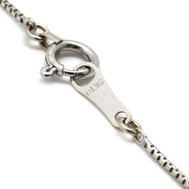 ノンブランド NON BRAND ダイヤモンド 0.50ct ペンダント ホワイトゴールド K18WG ダイヤモンド ネックレス 750 18K WG 花 枝 フラワーモチーフ